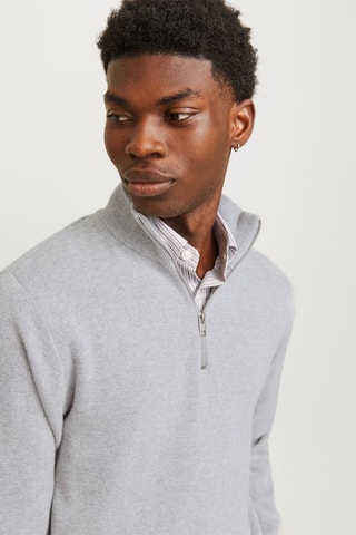 Pull - Gris clair chiné