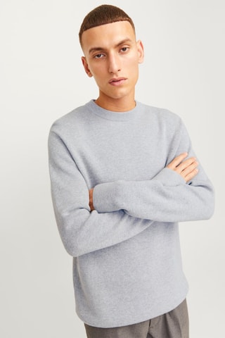 Pull - Gris clair chiné