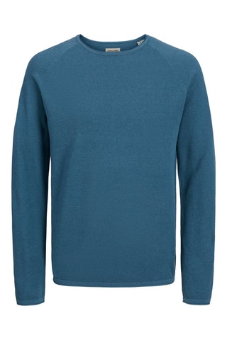 Pull - Bleu canard chiné