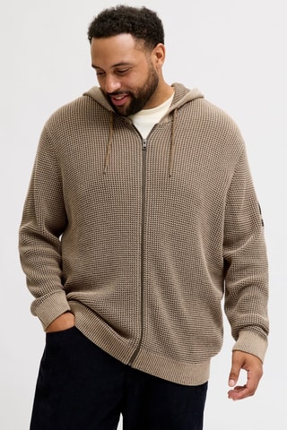 Gilet à capuche - Beige