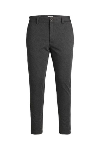 Pantalon slim taille basse - Gris