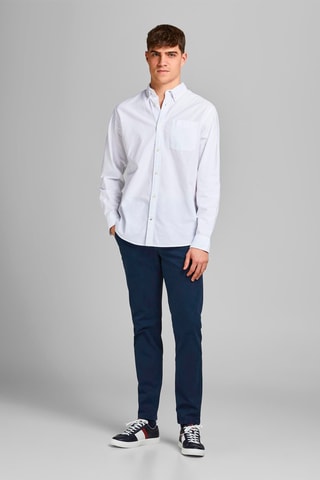 Pantalon droit Bleu marine