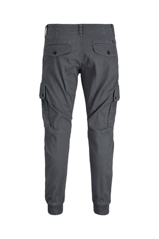 Pantalon cargo en coton biologique - Anthracite