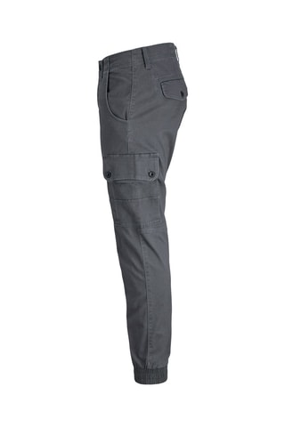 Pantalon cargo en coton biologique - Anthracite