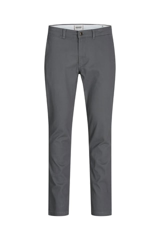 Chino en coton biologique - Anthracite