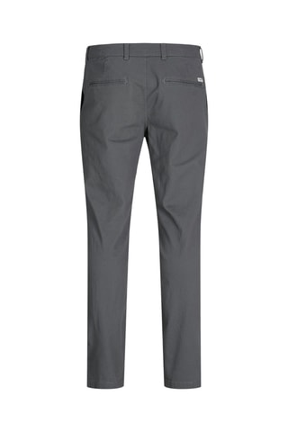 Chino en coton biologique - Anthracite