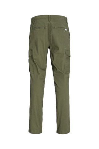 Pantalon cargo - Vert olive