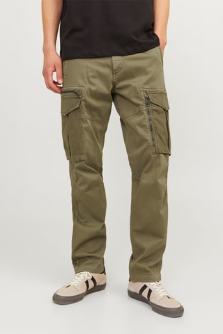 Pantalon cargo - Olive