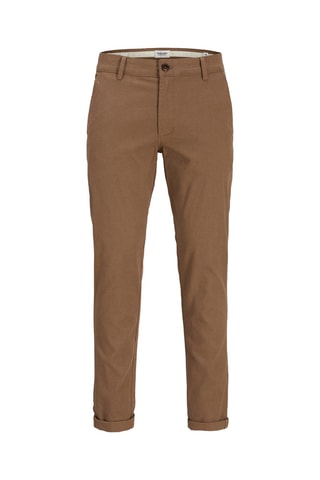 Pantalon en coton biologique - Marron