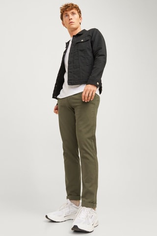 Chino slim - Vert olive