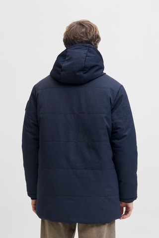 Parka à capuche - Bleu marine