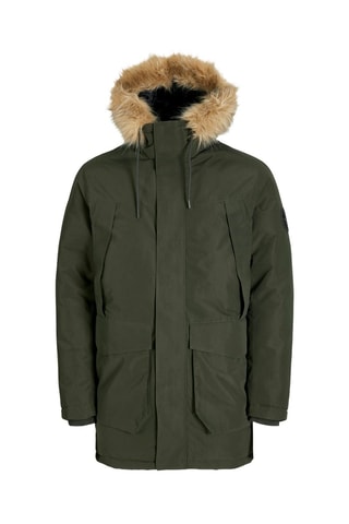 Parka à capuche - Kaki