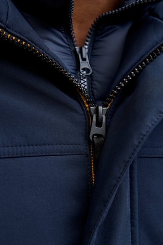 Parka à capuche - Bleu nuit