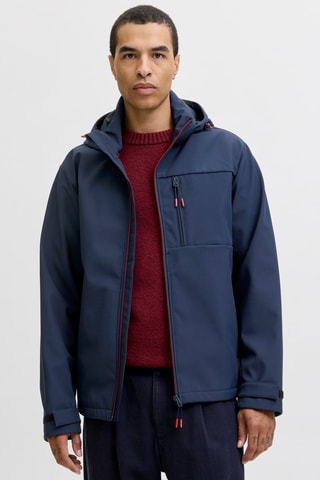 Veste à capuche - Bleu nuit