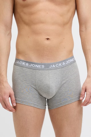 5 boxers en coton biologique - Noir 