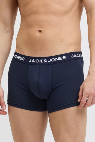 5 boxers en coton biologique - Noir 