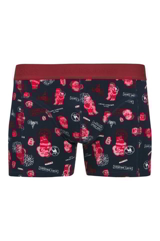 3 boxers - Bleu marine et kaki