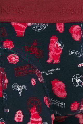 3 boxers - Bleu marine et kaki