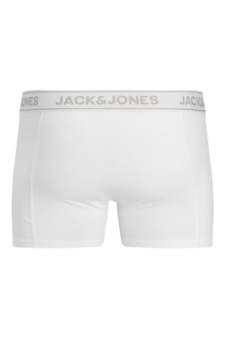 5 boxers en coton biologique - Noir et gris chiné