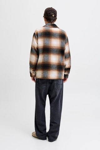 Chemise - Marron et écru