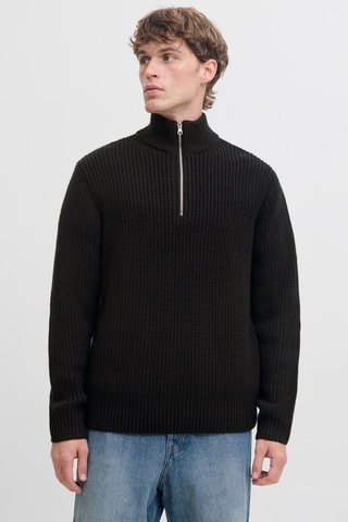 Pull en coton biologique - Noir