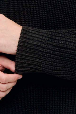 Pull en coton biologique - Noir