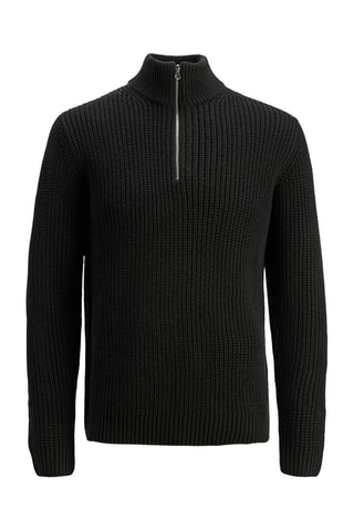 Pull en coton biologique - Noir