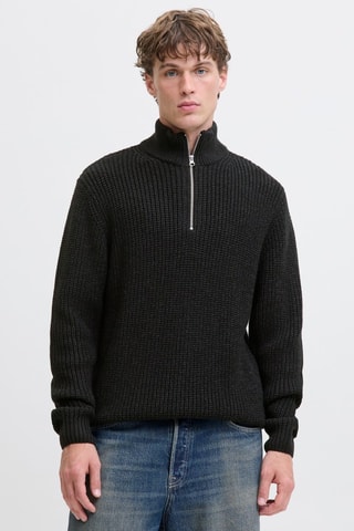 Pull en coton biologique - Anthracite