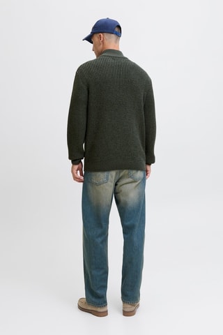 Pull en coton biologique - Vert