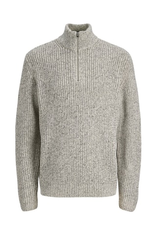 Pull en coton biologique - Gris chiné