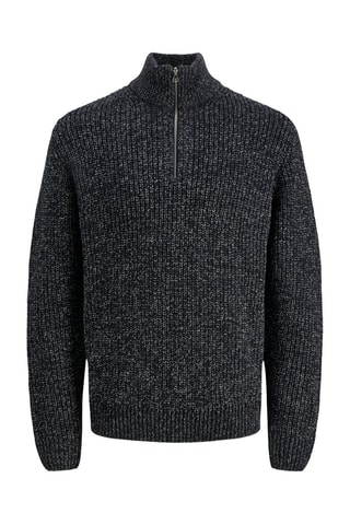 Pull en coton biologique - Bleu nuit