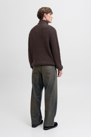 Pull en coton biologique - Marron