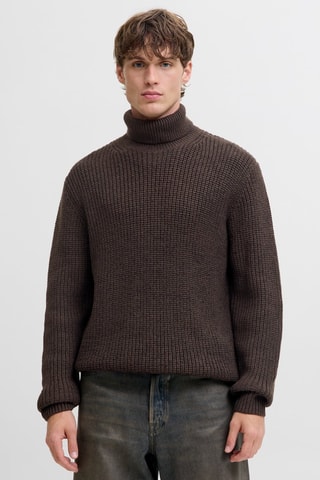 Pull en coton biologique - Marron