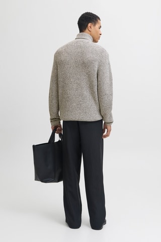 Pull en coton biologique - Gris chiné