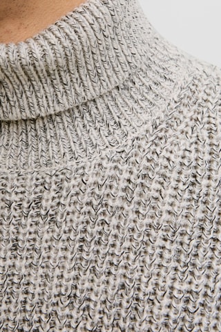 Pull en coton biologique - Gris chiné