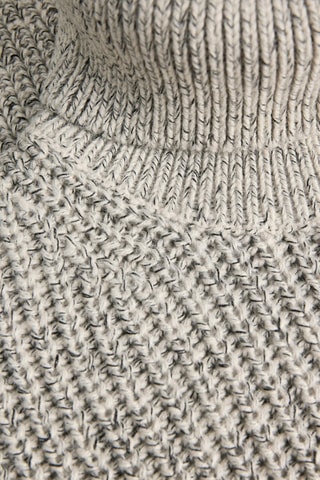 Pull en coton biologique - Gris chiné