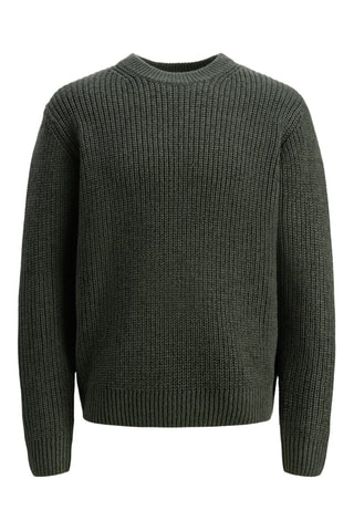 Pull en coton biologique - Vert