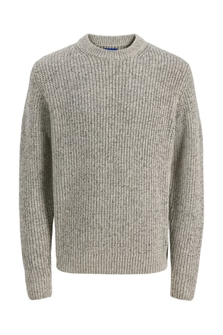 Pull en coton biologique - Gris chiné