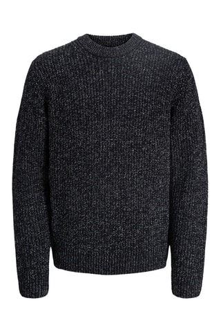 Pull en coton biologique - Bleu nuit