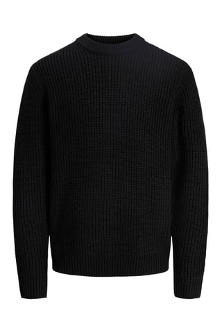 Pull en coton biologique - Noir
