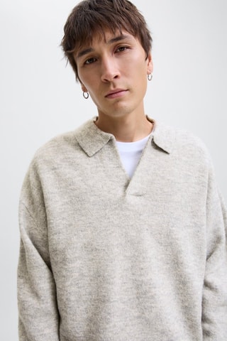 Pull - Gris clair chiné