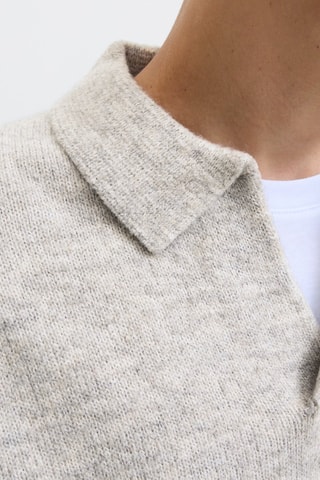 Pull - Gris clair chiné