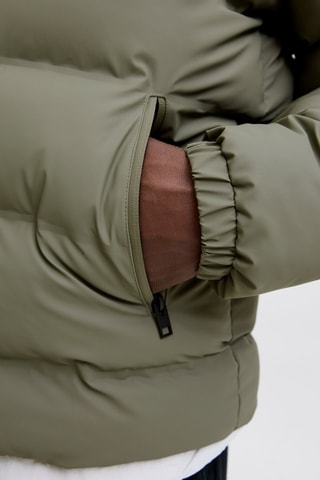 Doudoune à capuche - Vert olive