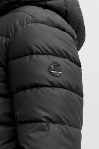 Doudoune à capuche - Noir