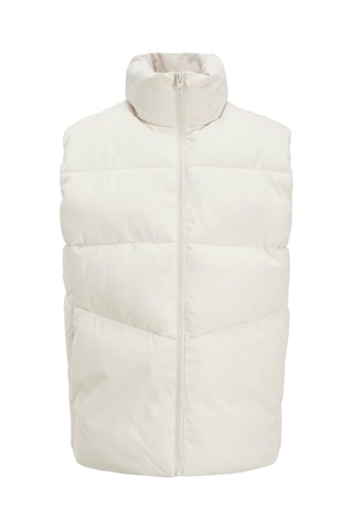 Doudoune sans manches - Ecru