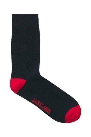 3 paires de chaussettes - Rouge et vert olive