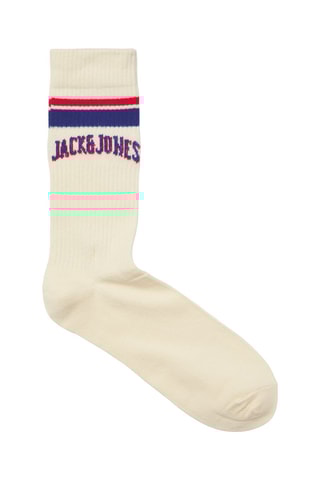 3 paires de chaussettes - Ecru