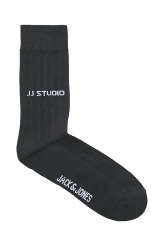 3 paires de chaussettes - Gris, bleu marine et noir