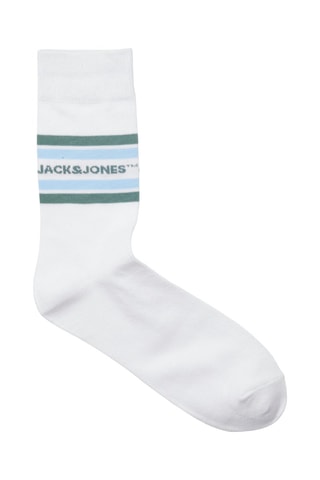 3 paires de chaussettes - Blanc, bleu cobalt et noir