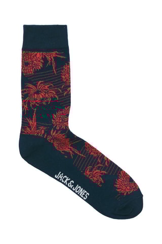 3 paires de chaussettes - Noir, rouge et vert